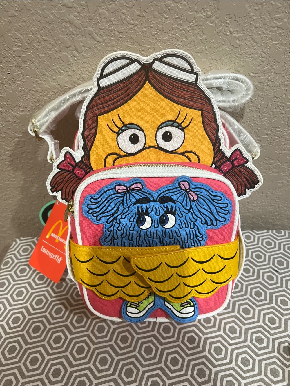 Loungefly McDonald’s Birdie, the early bird cross buddies bag Hard tag